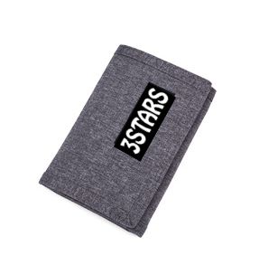 Durable Polyester High Quality Solid Color Wallet Card Holder Men's Gift