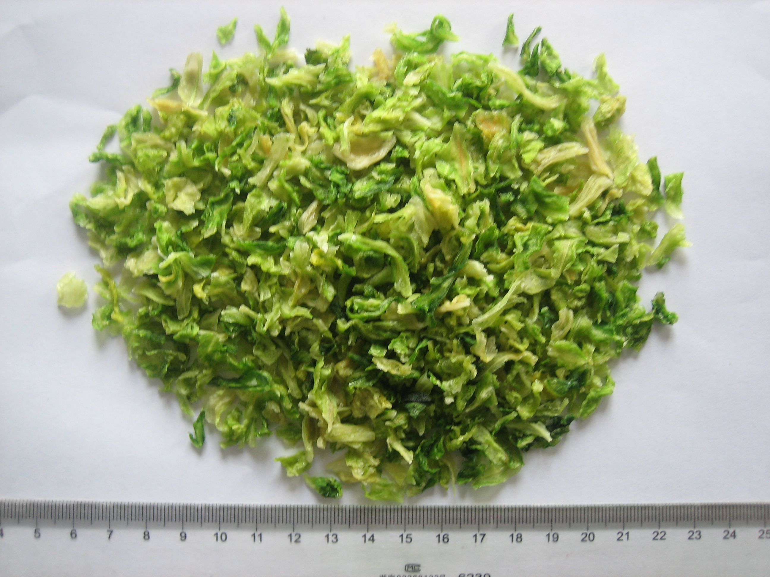 Chinese Dehydrated/AD/dried Cabbage flakes/slice