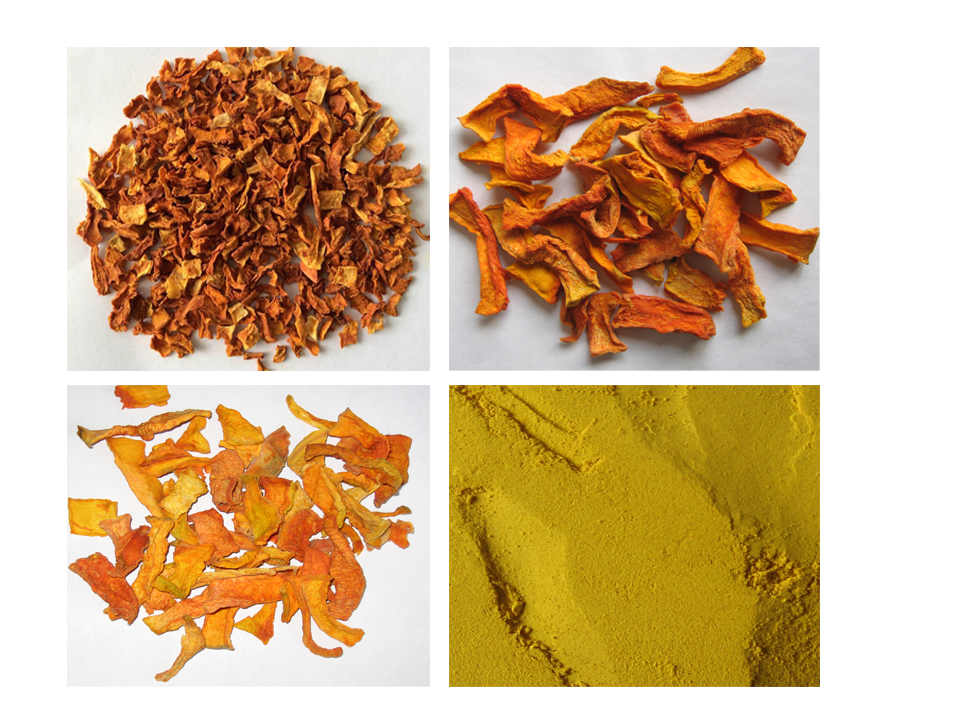 Chinese dehydrated/AD/Dried pumpkin flakes/strips/powder/chips