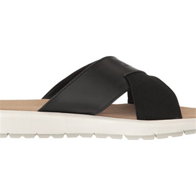 Leisure Mans Sandals With Open Toe And Cow Leahter Upper