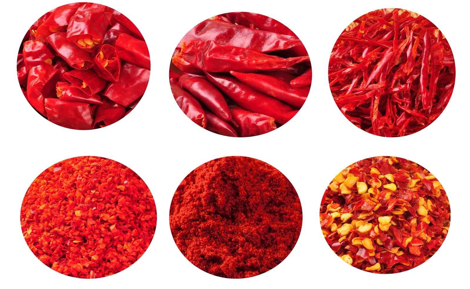 Dried red chili cut/sweet paprika/ pepper powder/ ground/flake