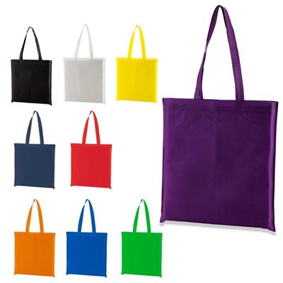 Promotional Ultrasonic Nonwoven Tote Bag Without Side And Bottom For Grocery Advertising Gift And Shopping