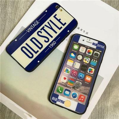 2 in 1 360 Protective Tempered Glass Screen Protector for iPhone 7 Soft TPU Cell Phone Back Cover Phone for iPhone7 Plus