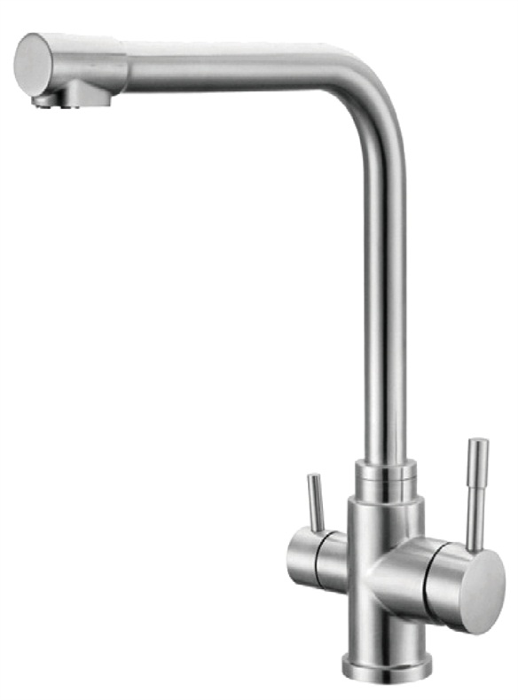 Three way SUS304 kitchen faucet water filter tap purifier mixer sink faucet.