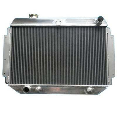 New Type High Performance Aluminum Car Water Radiator With Polished Tanks For Sale Custom Radiators Sizes Design