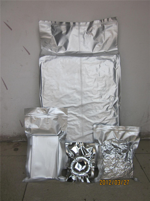 Vaccumed moisture and oxygen barrier foil bags