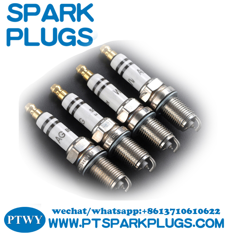 Auto engine spare parts Iridium Spark Plug for VW VOLVO SKODA 06H 905 611