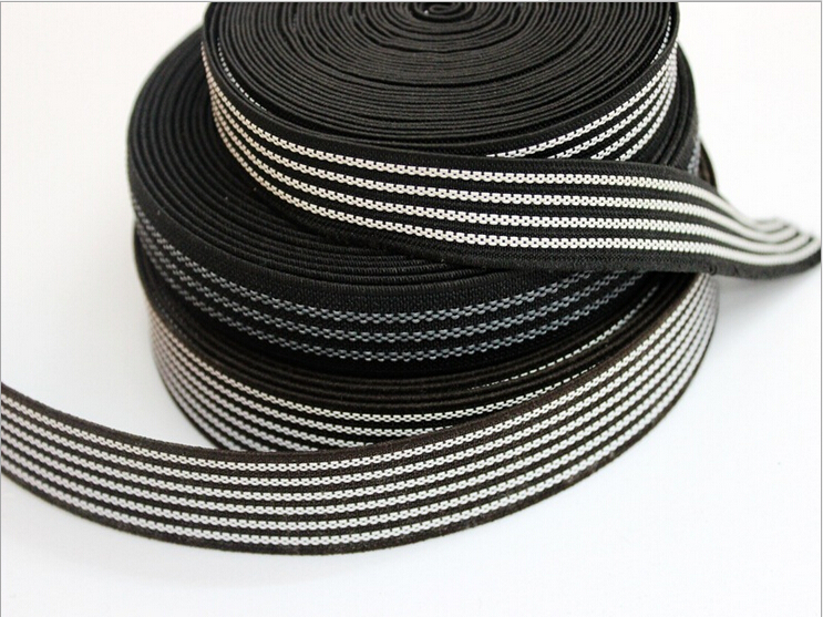 High quality anti-slip elastic band with rubber