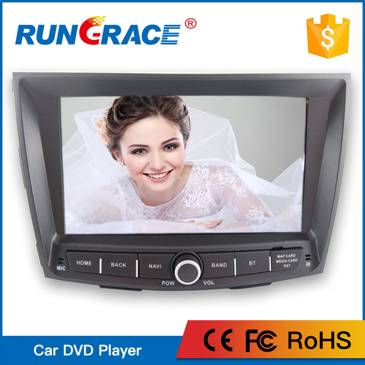 China Rungrace double din Android 6.0 universal car radio For Ssangyong Tivoli