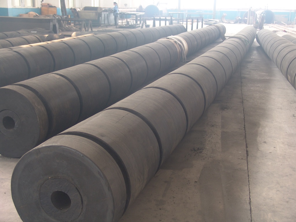 Dock marine solid cylindrical rubber fender 