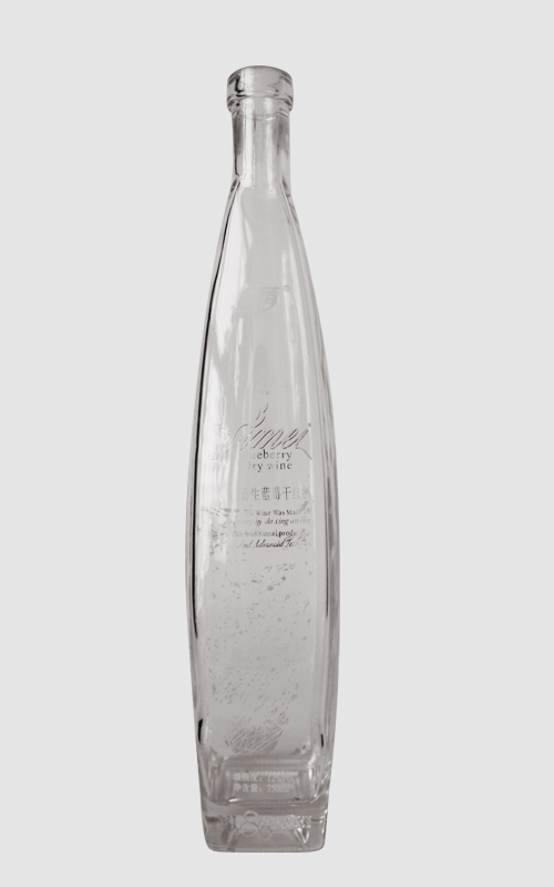 500ML glass bottle with LOGO decal