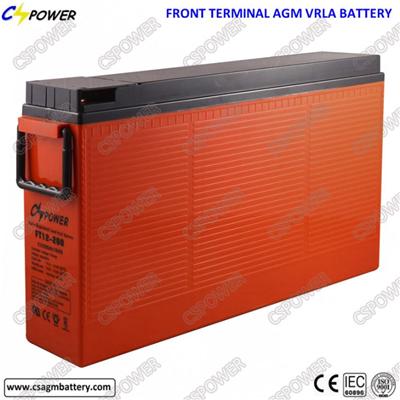 China Good Quality Telecom Battery Front Terminal Battery 12V200ah