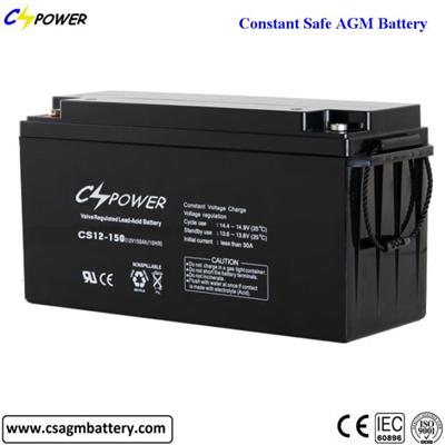 Maintenance off Lead Acid 12V 150Ah Battery for Security System