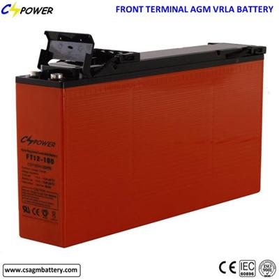 High Energy 165Ah Front Terminal Lead Acid Battery 12FT165 Ues For Telecom