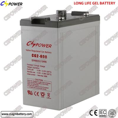 Long Life 2V 600ah Sealed Lead Acid Battery UPS Cl2-600