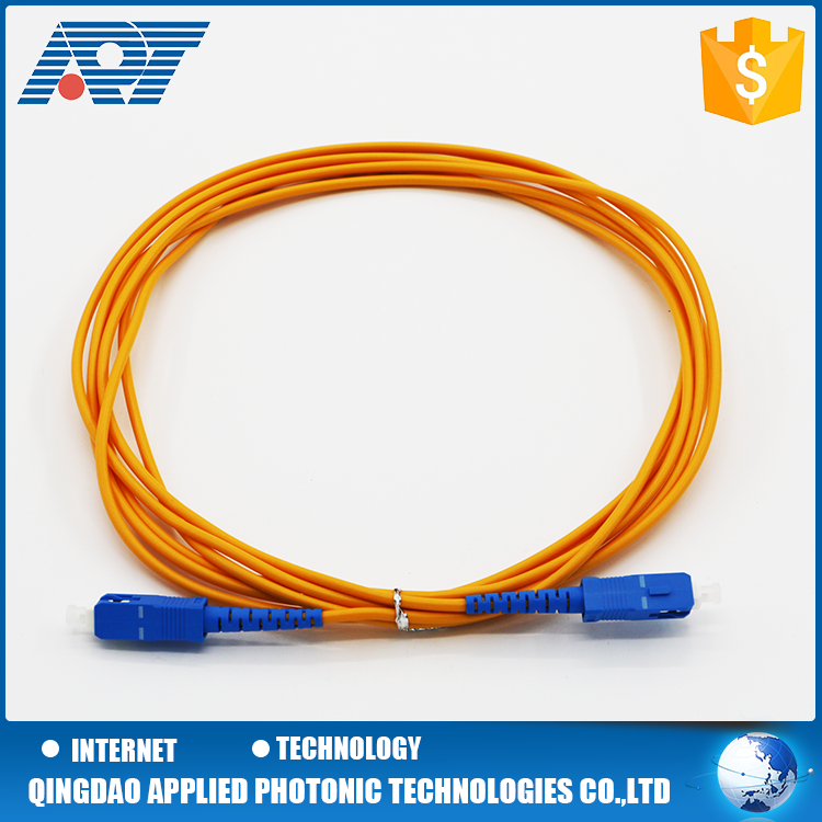 SC type single mode simplex / duplex fiber optic patch cord 