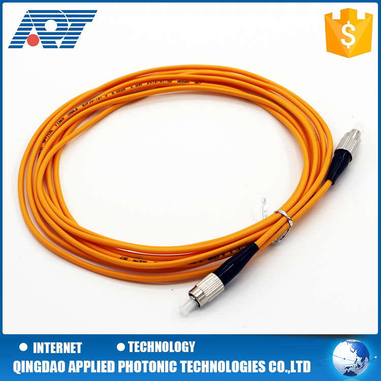Single mode simplex / duplex fiber optic cable APC fiber optic patchcord