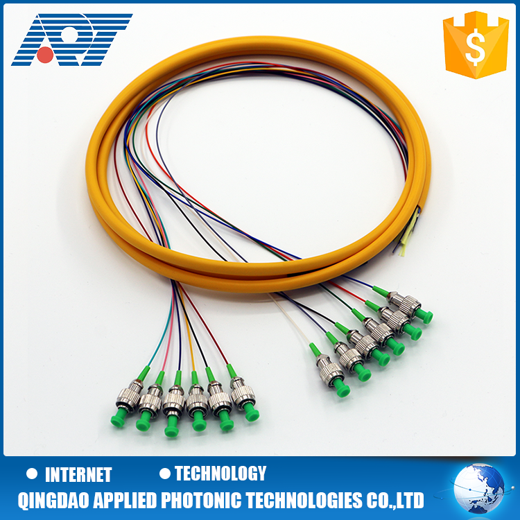 Multi mode optical bunched pigtail  fiber optic patch cord