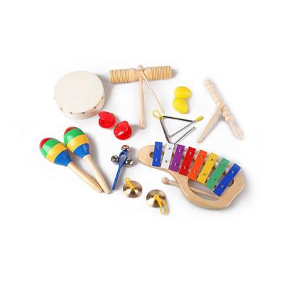 10 Pcs Instrument Set Band Rhythm Percussion Kits For Students