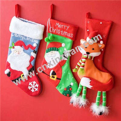 Christmas Socks Fuzzy Gift In Bulk Customized Patterns For Sale