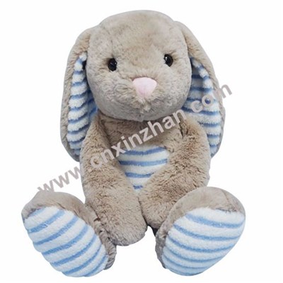 Rabbit Plush Toys|soft Toys Light Blue Grey Milky White Yellow Long Ear Sitting for Sale