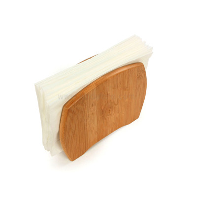 Bamboo Wooden Wall Mounted Tissue Boxes Cover Holder For Car
