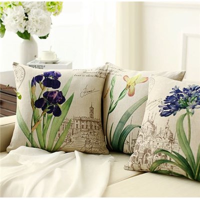 Cushion Cover for Custom Hot Selling Digital Printed 3D 16x16  Bulk Pillow Cases Sofa Chair Decorative Wholesale Pillow for Covers