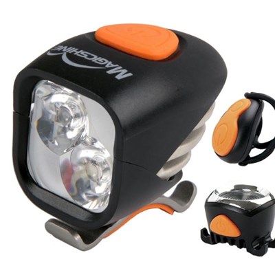 MJ-902 MTB Headlamp With Tail Light, LED Headlight And Taillight Combo