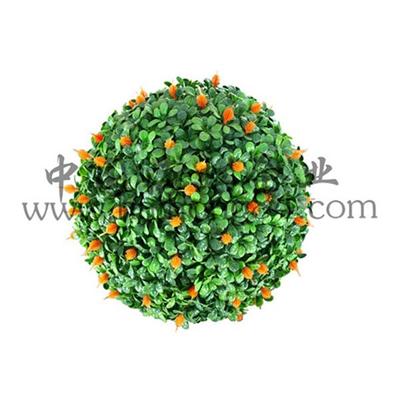 Artificial Green Plastic Grass Ball