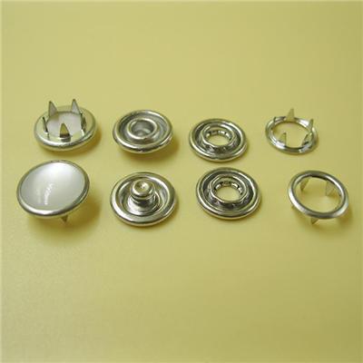 4 Parts Metal Snaps for Baby Clothes Pearl Prong Snap Buttons for Kid’s Wear
