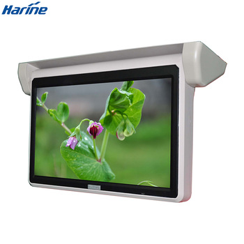 19 Inch LCD Auto Monitor Fold Down TV With HDMI Input For Car