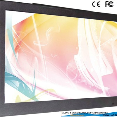 24 Inch LCD Car Monitor Ultra Wide Screen Movie Screen For Car