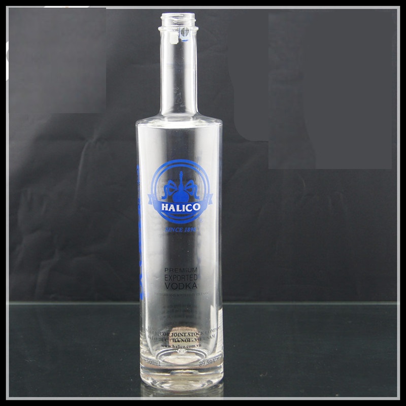 Vodka glass bottle/ glass bottle for wine/brand glass bottles