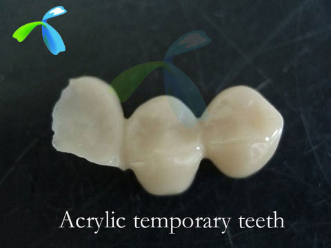 Temporary provisionals/Transition crowns/ bridges or dentures from Chinese Dental manufacturer