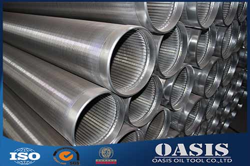 Manufacture Stainless Steel Wedge Wire Pipe Cylinder