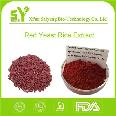 Lovastatin Organic Red Yeast Rice Extract for Lowering Cholesterol