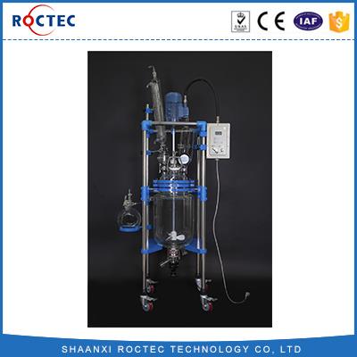 Explosion-proof Laboratory Chemical Equipment Laboratory Instrument 20L double Glass Reactor