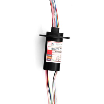 Small Size LED Slip Ring With Metal Housing And Plastic Housing Has Optional Outside Diameter From 5.5~25mm