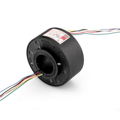 High Speed Hollow Shaft Slip Ring With Flexible 80mm/100mm Throug Hole In Automatic System