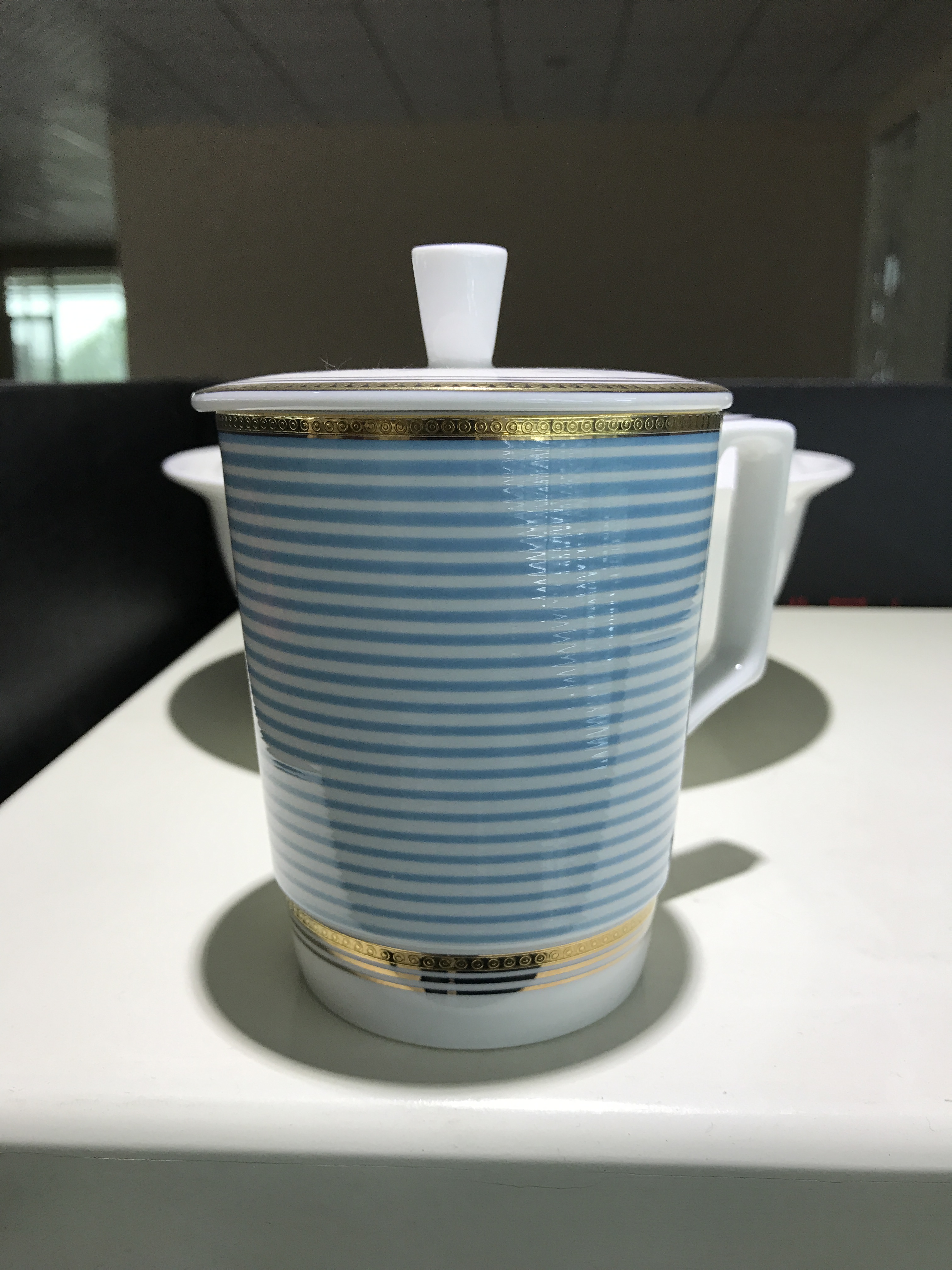 高档陶瓷烤花咖啡杯水杯