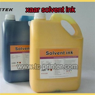 Mild Solvent Base Xaar 128 Solvent Ink For Outdoor Flex Banner Printer
