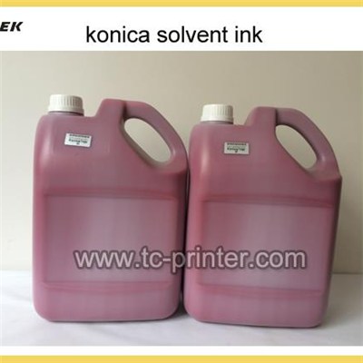 Long Durability 24 Monthes Outdoor Solvent Ink For Konica 512 Printhead