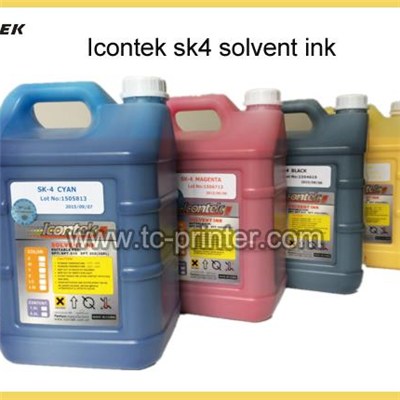 Hot Sale Solvent Type Ink For Icontek Solvent Printer