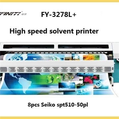 Infiniti FY-3278L+ 1440dpi Inkjet Large Format Solvent Printer For Seiko 510 Head