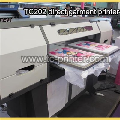 High Speed TC-202 Digital Fabric T-shirt Printer Machine