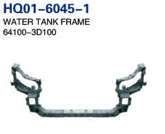 Sonata 2003 Radiator Support, Water Tank Frame, Panel (64100-3D100, 84190-3D000)