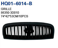 Sonata 2003 Automotive Grille, Grille Chrome, Grille Black (86350-3D000, 86350-3D010)