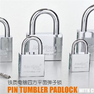 Pin Tumbler Padlock With Chrome Plated