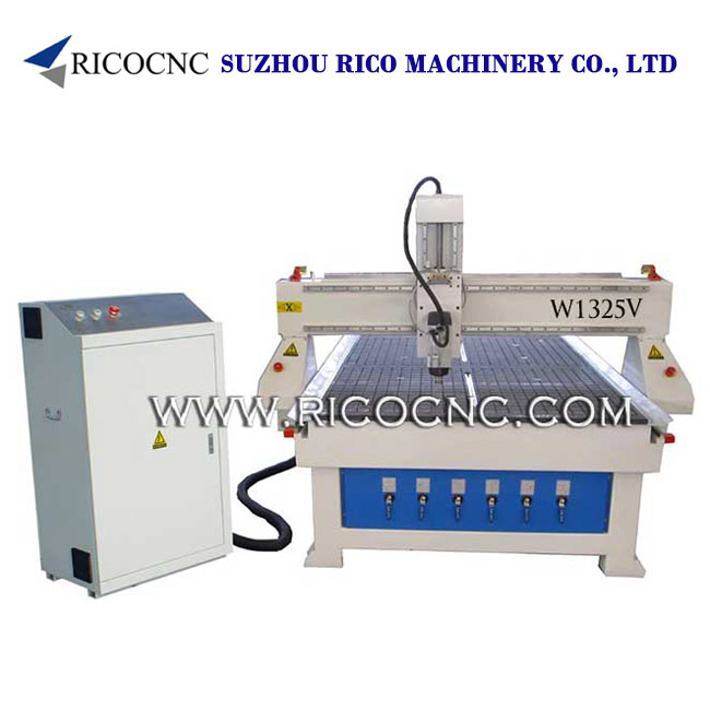 MDF Board Cutting CNC Router Machine with Vacuum Table W1325V