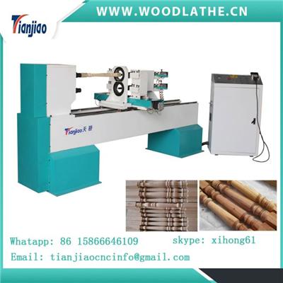 Automatic Cnc Wood Copy Turning Lathe For Columns